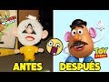 ASÍ SE VEÍAN los Juguetes de TOY STORY antes de ser famosos | DeToxoMoroxo