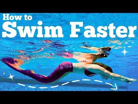 How to Swim Faster with a Mermaid Tail