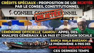 🔴 [ DIRECT]crédits spéciaux:proposition de loi rejetée par le conseil constitutionnel