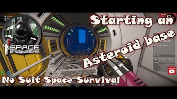 Salvation Base Underway | No Suit Space Survival | Space Engineers Season 2 Episode 02