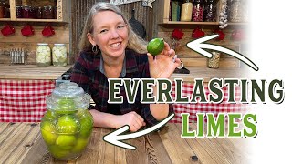 I never had limes when I needed them (UNTIL NOW!)