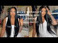 SILKY STRAIGHT MELTED LACE WIG | ft. @ISEEHAIR