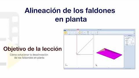 Video Tutorial de Edificius - Alineación de los faldones en planta - ACCA software