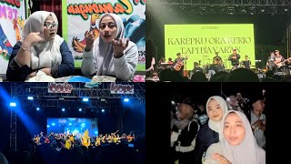 Download Lagu PERTAMA KALI NONTON KONSER SERUUU POLLL 🫵🏻‼️AKHIRNYA KUTU KASUR KELUAR KAMAR ☺️🤣 MP3