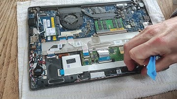 Dell Latitude 7290: How to change the speakers  in FOUR easy steps