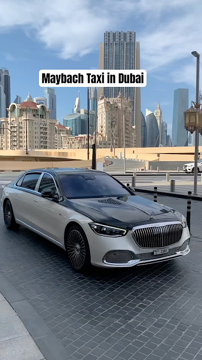 #maybach is just a Taxi in #dubai #luxurycar #Taxi #shorts