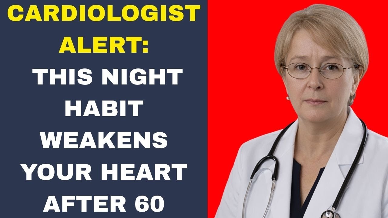 CARDIOLOGIST ALERT This Night Habit Weakens Your Heart After 60