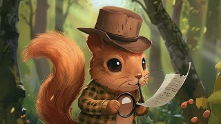 The Mysterious Traces of Squirrel Sam: Forest Detective  I   Bedtime stories for kids in English