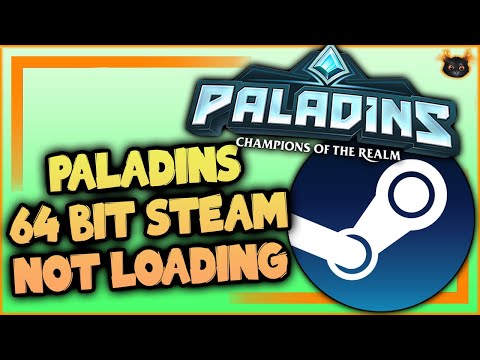 How to fix Paladins 64Bits/DX11 STEAM not loading! - Also Works for Smite and Rogue Company