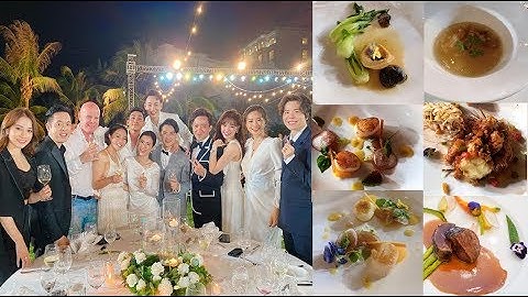 🔴 Thực Đơn "Đắt hơn Vàng" trong Tiệc Cưới 10 Tỷ Đông Nhi Ông Cao Thắng