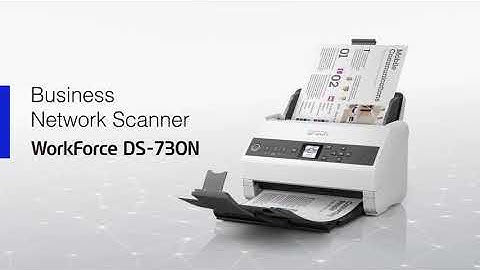Epson WorkForce DS-730N Overview