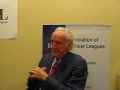 Association of European Cancer Leagues (ECL) Interviews Prof Gordon McVie
