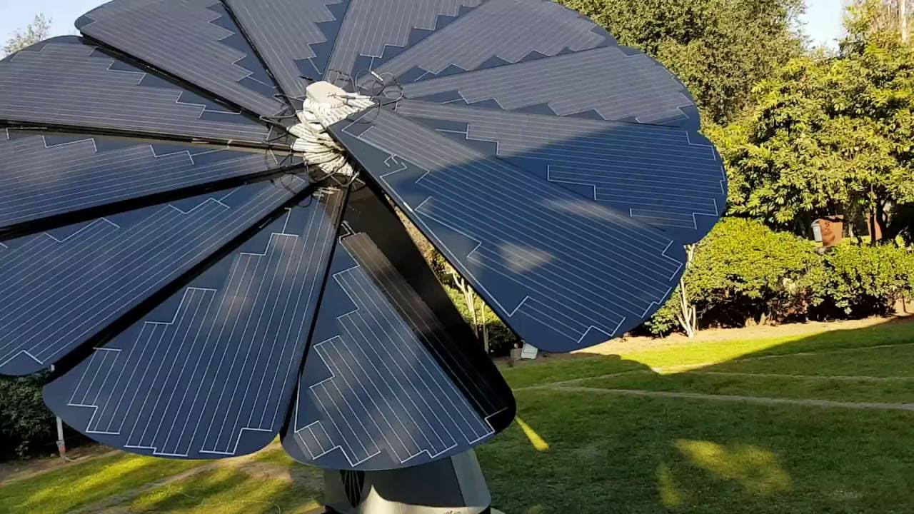 Panel Solar Flor Flor solar ( www.solarix.cl ) - YouTube