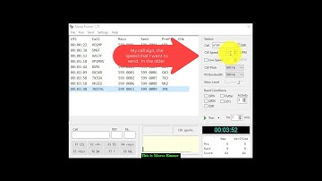 Morse Runner walk-through
