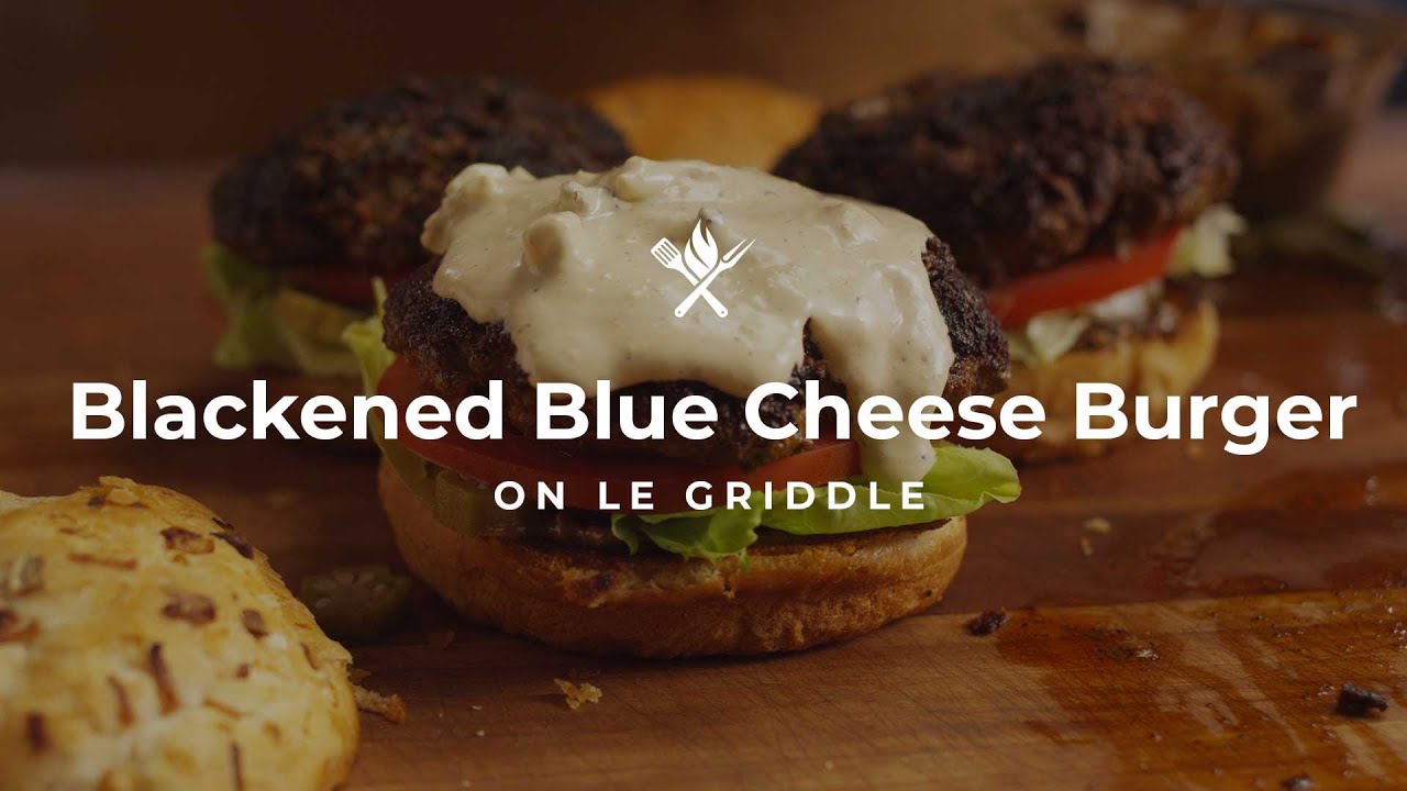 How to Make a Blackened Blue Cheese Burger – Big Flavor, No Apologies