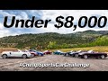 8 under 8000  cheap sports car showdown part 1  everyday driver