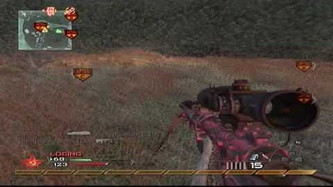 Modern Warfare 2 - 360 Quickscope Headshot! -