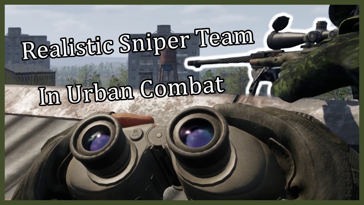 Spotter + Sniper Team, The Way Sniping Is Meant To Be Done | Squad Gameplay
