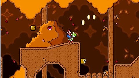SMBX 38a 1.4.5 level Mario World Forest Of Illusion 1