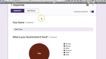 New Google Forms Tutorial - Responses