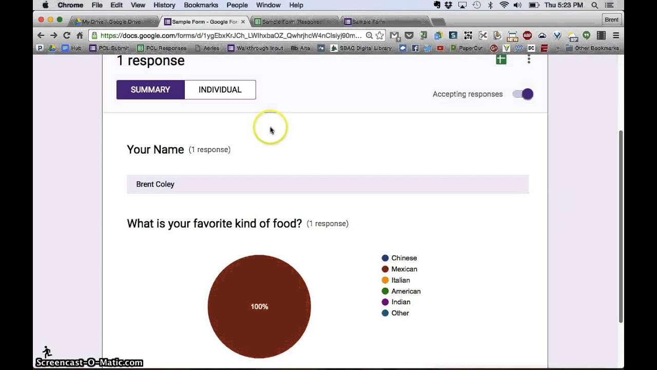 New Google Forms Tutorial - Responses - YouTube