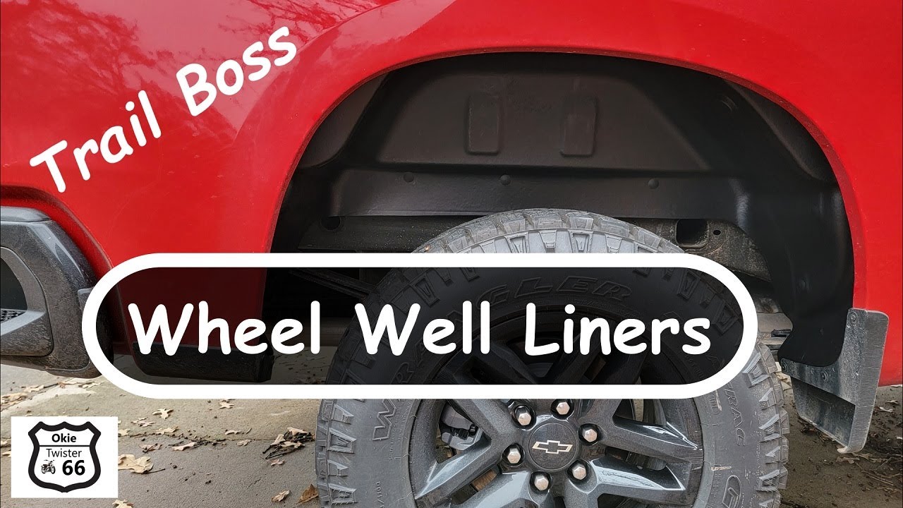 Rough Country Wheel Well Liners Silverado Trail Boss YouTube