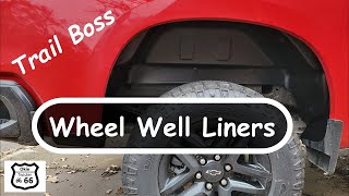 Rough Country Wheel Well Liners Silverado Trail Boss