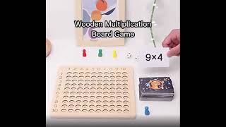 Wooden Multiplication Board Game screenshot 4
