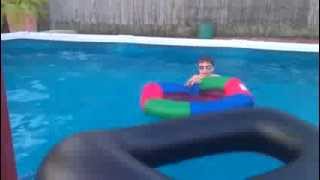 Swimming Pool Obstacle Course