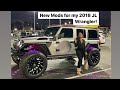 My 2018 JL Jeep Wrangler Unlimited Sport S Car Tour! (2022) melanin jeepher