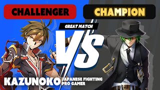 Bbcf What A Match A Super Skilled Naoto Appears Defeats The Reigning Champion Kazunoko