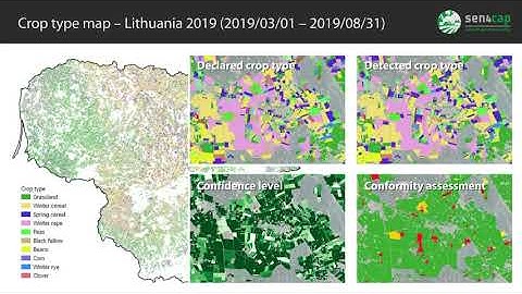 Crop type mapping supporting crop diversification