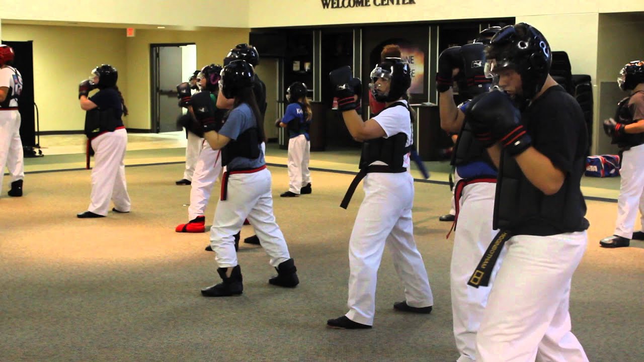An ATA Class Sparring Exercise - YouTube