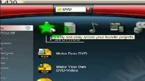 How to Use Nero Products Suite : Uses of Data DVD