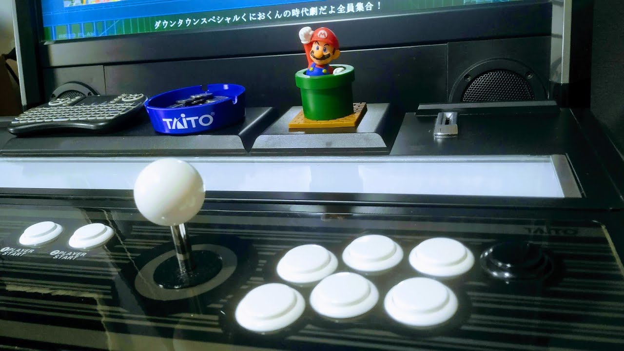 Playing some games on a Vewlix arcade cabinet