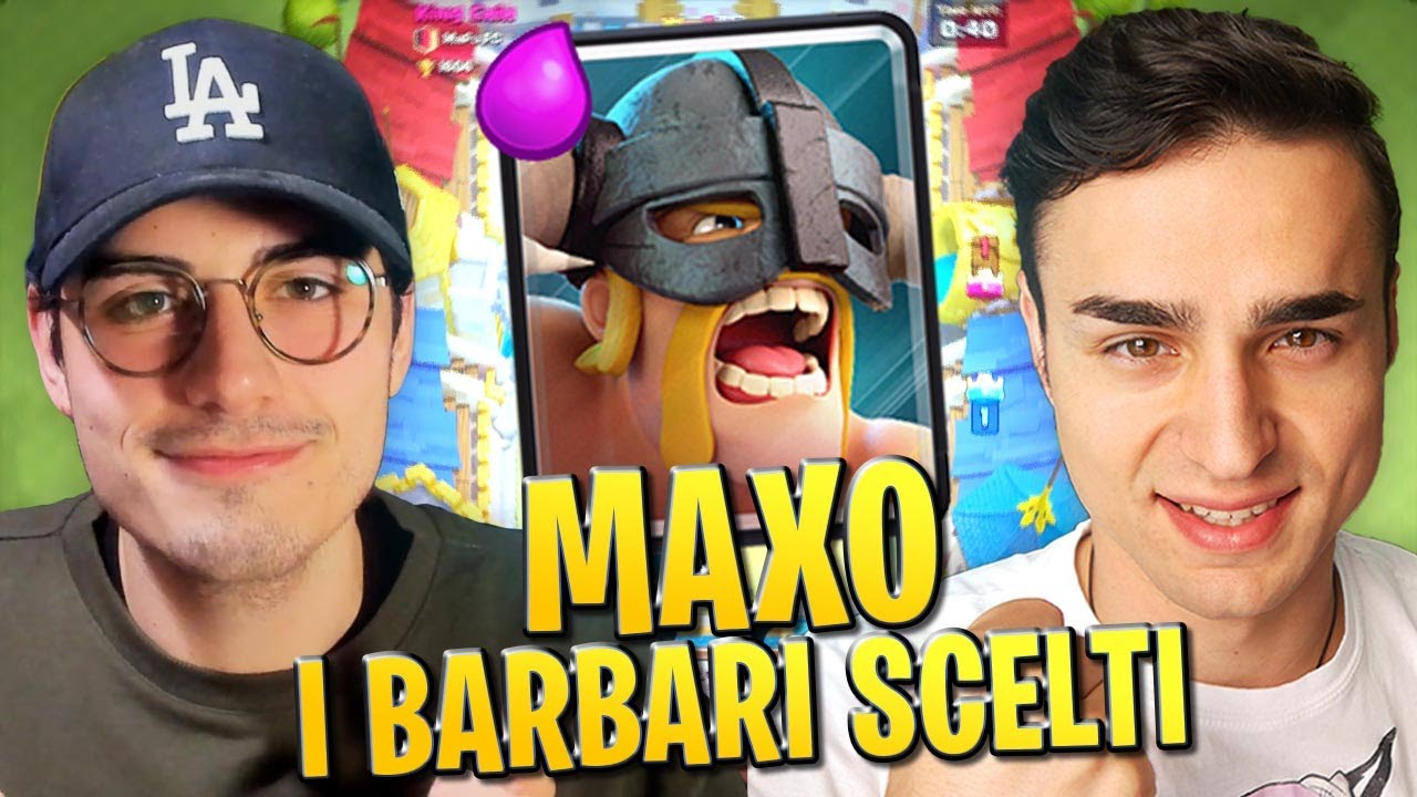 VINCERE FACILE con GRAX su CLASH ROYALE e MAXIAMO I BARBARI SCELTI!