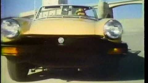 MG Midget 1978 TV commercial