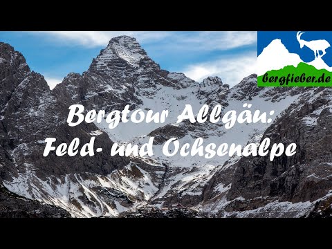 Allgäuer Alpen - Bergtour zum Giebelzug oberhalb des Bärgündeletales
