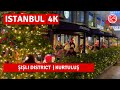 Istanbul Şişli District 2024 Lovely Touristic Place Walking Tour|4k 60fps