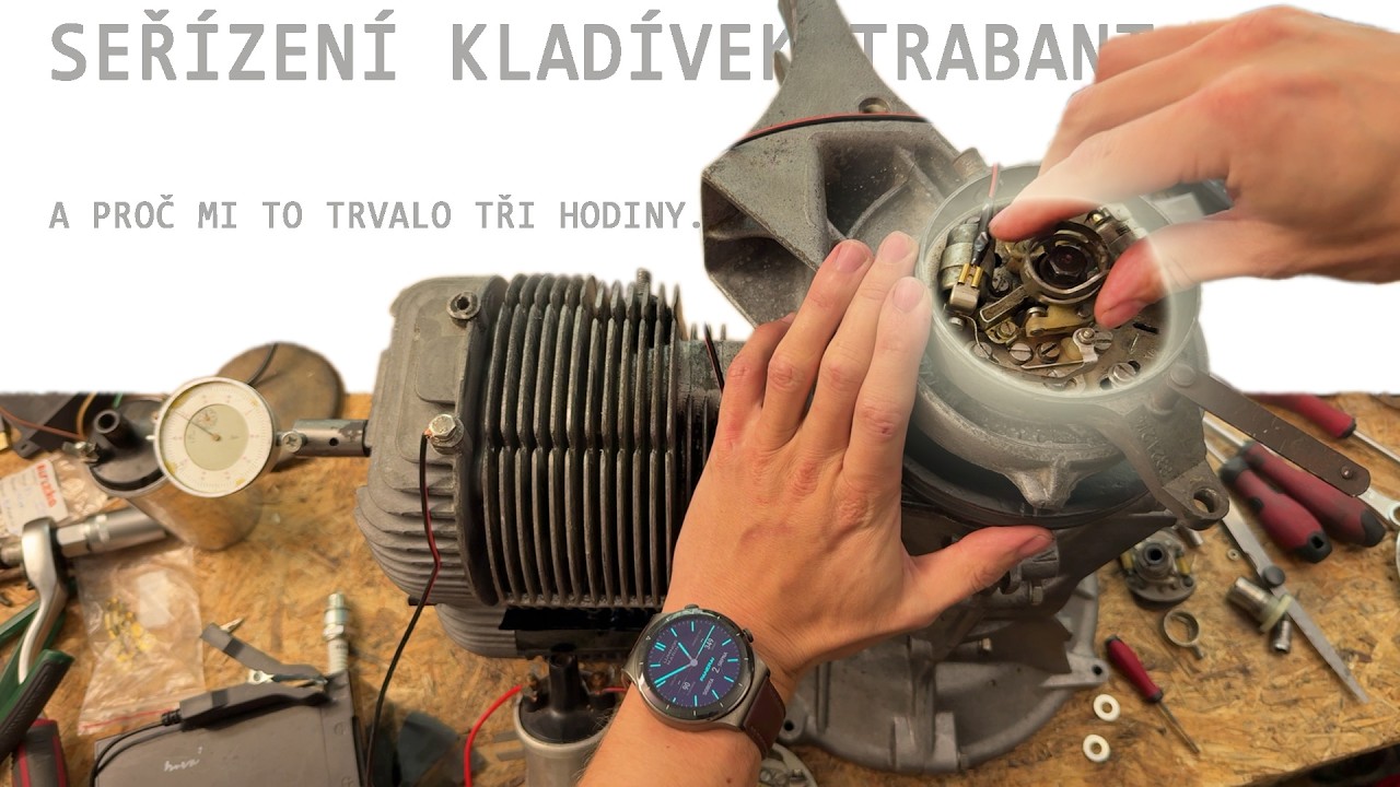 TRABANT - Seřízení kladívkového zapalování