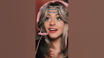 Pov Your Group Of Gamer Friends Finally Do A Face Reveal Shorts Tiktok Acting 