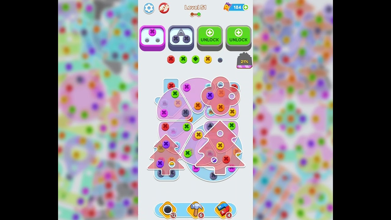 Screw Pin out! (Screw Out!) 🔩 Level 51 Walkthrough & Solution