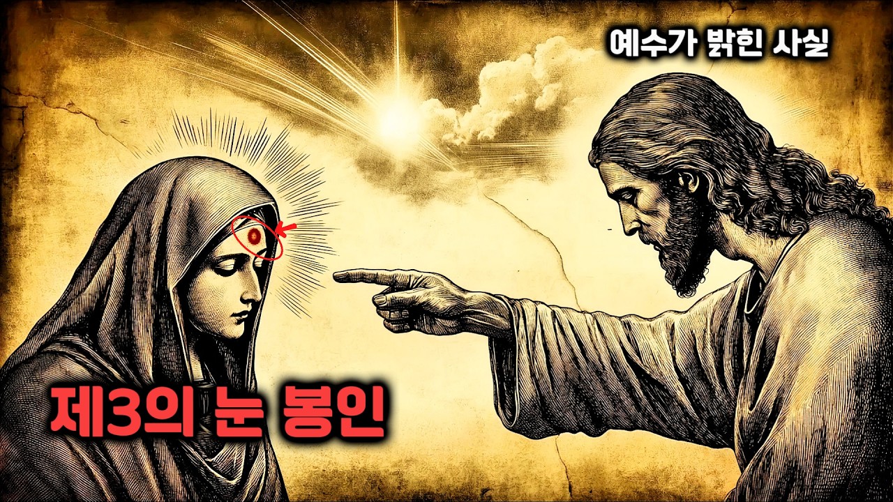 예수가 밝힌 ‘제3의 눈 봉인’ — 어떤 교회도 풀 수 없다. 그것이 당신의 모나드 시야를 막는다 | 믿음의씨앗