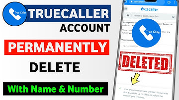 How to Remove Your Name And Number From Truecaller|How to delete truecaller account in 2021
