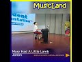 1152 Jonan   SD Ursula Perform Mary Had A Little