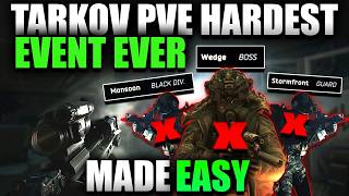 BRUTAL Tarkov Blackout Event PVE GUIDE! Escape From Tarkov PVE Event