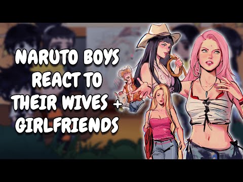 Naruto Boys React To Their Girlfriends Wives Gacha React