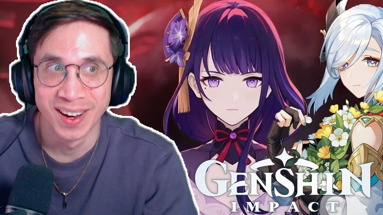 Reacting to EVERY GENSHIN IMPACT Character TEASER (PART 1)