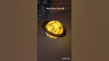 DIY Room decor idea ✨ #diy #craft #room #decor #ideas #shorts #youtubeshorts #viralshorts #trending