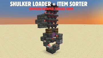 SHULKER LOADER + ITEM SORTER FOR DONUTSMP